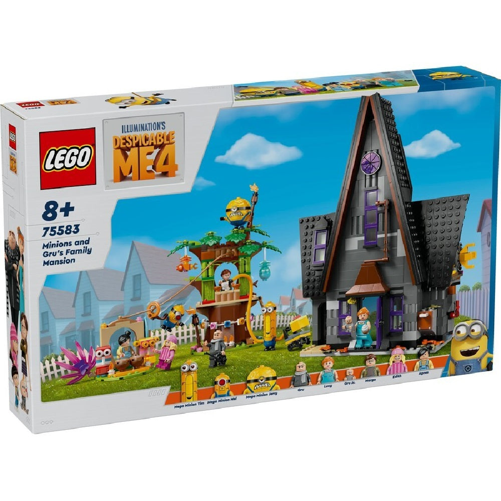 LEGO Despicable Me 4 75583 Minions & Gru's Familiehuis