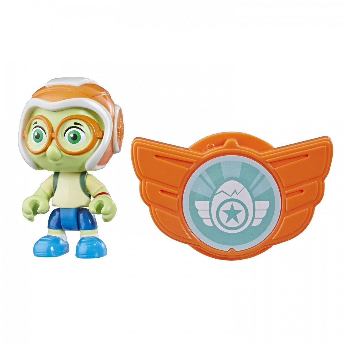 Top Wing Timmy Turtle Figuur met Badge