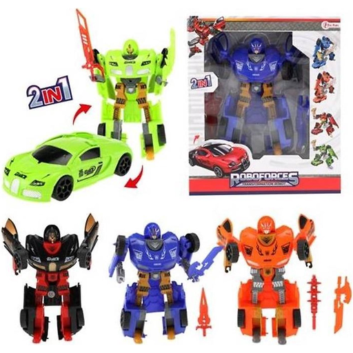 Toi-Toys RoboForces Transforming Car Robot
