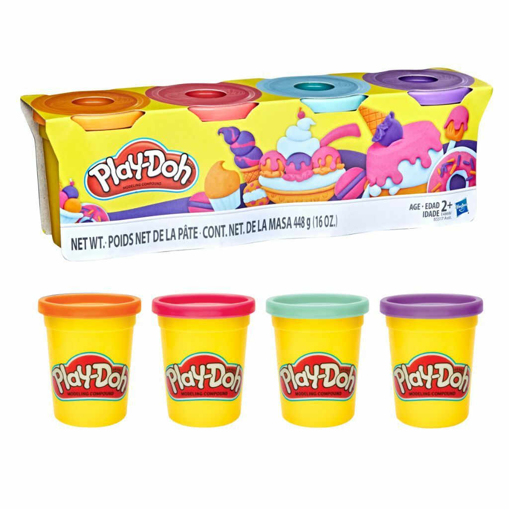 Play-Doh 4-Pack Kleuren