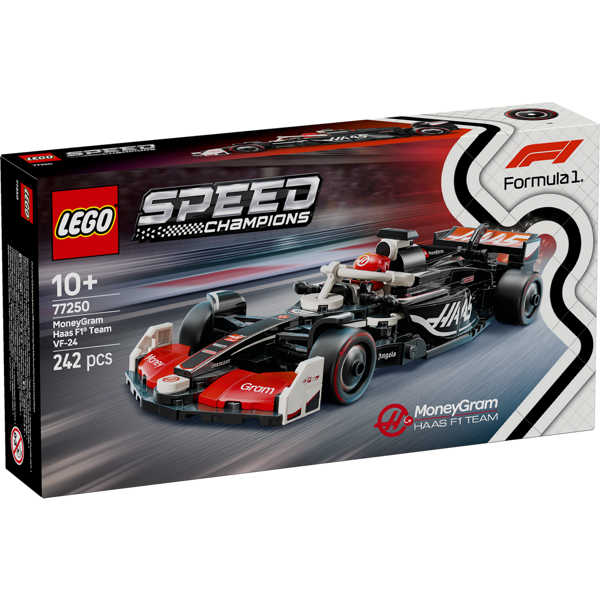 LEGO Speed Champions 77250 MoneyGram Haas F1 Team VF-24