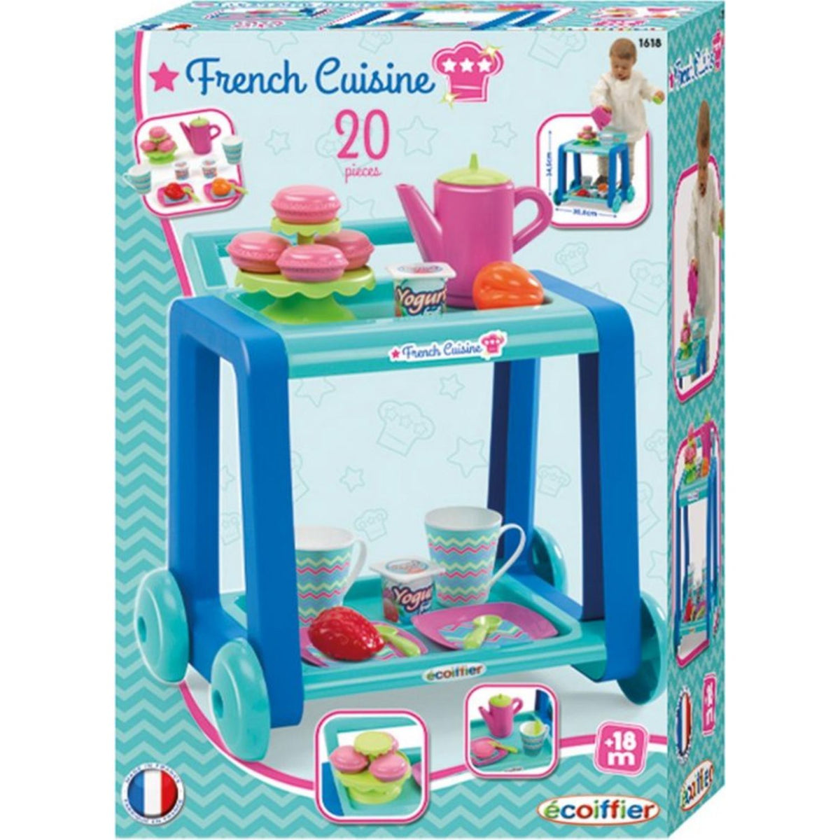 Ecoiffier High Tea Trolley