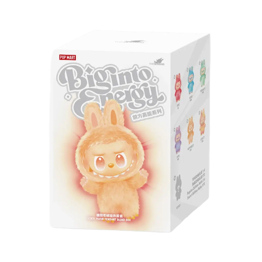 POP MART THE MONSTERS Big Into Energy Vinyl Face Plush Blind Box