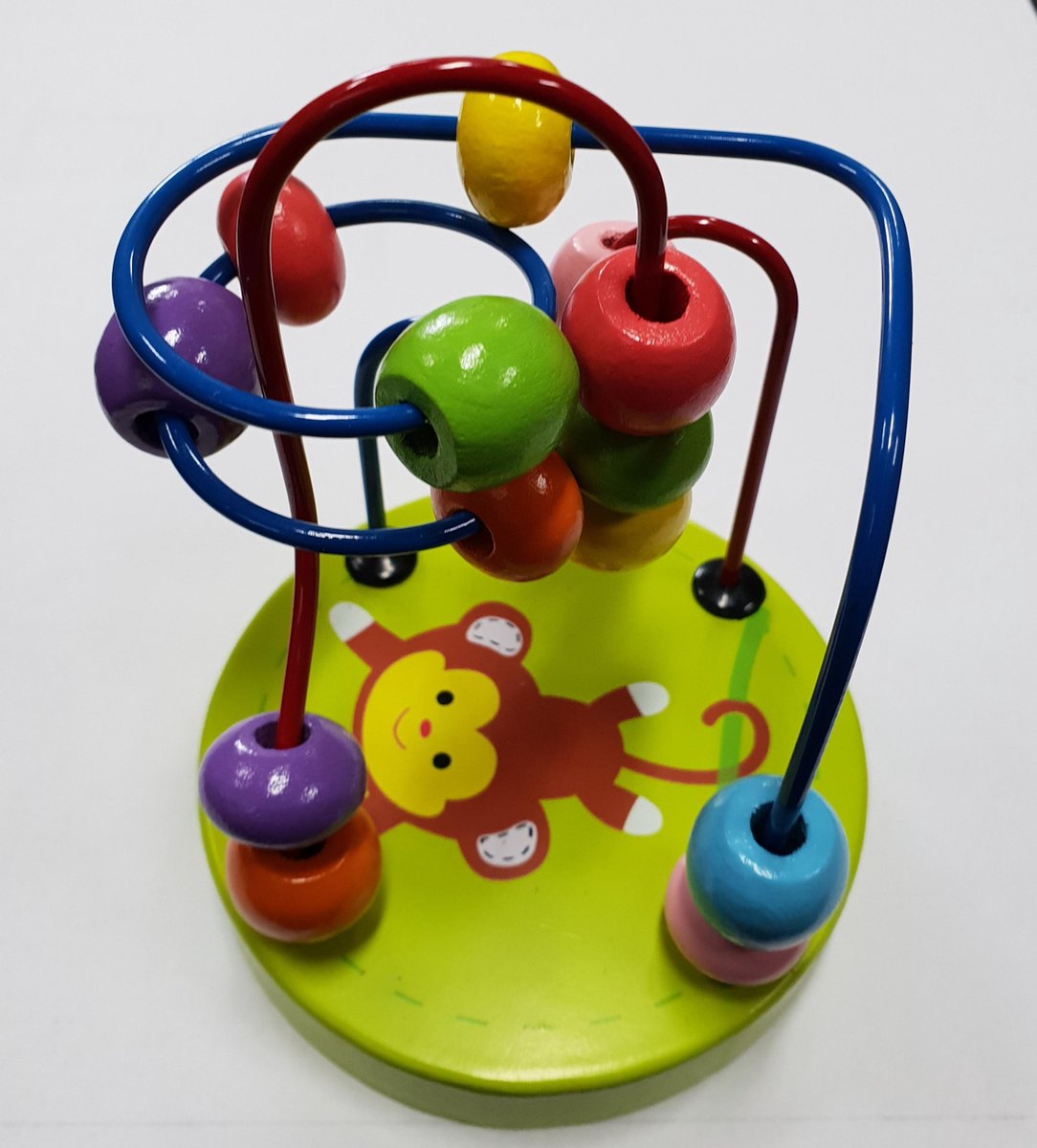 Wooden Bead Maze Assortment - 13cm