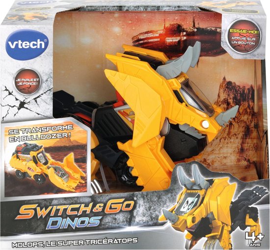 VTech Switch & Go Dinos – Molops Super Triceratops FR