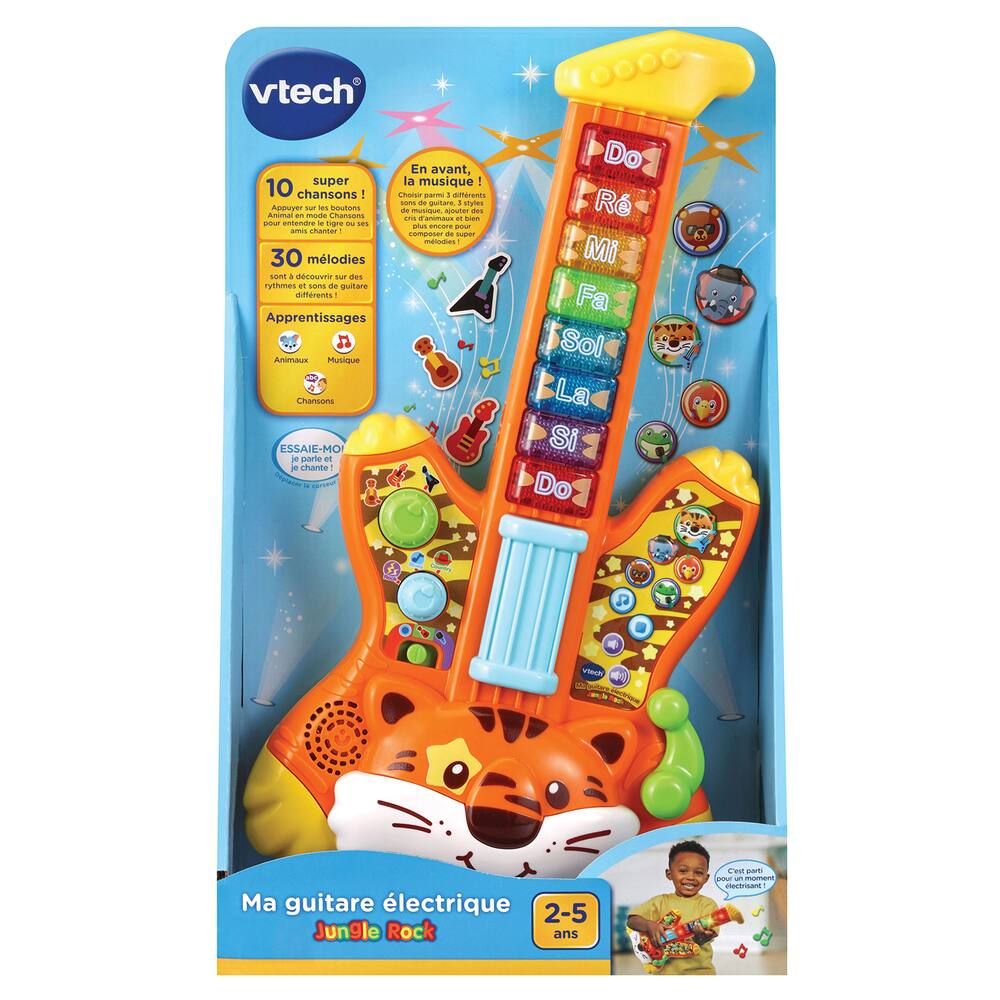 VTech Jungle Rock Tiger Electric Guitar FR