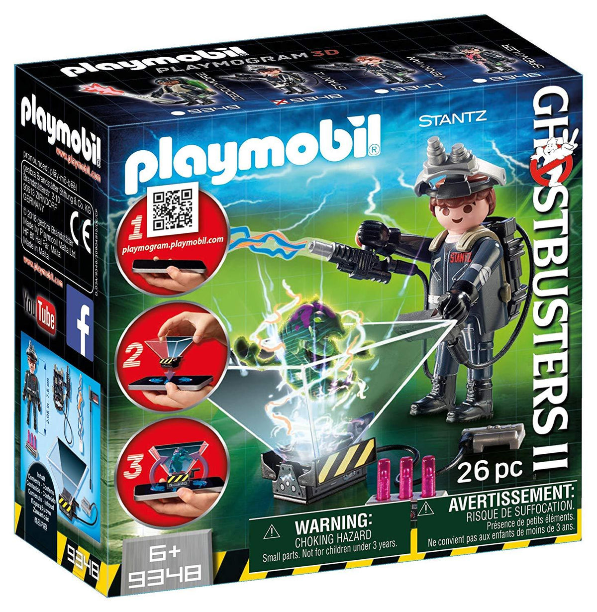 PLAYMOBIL 9348 Ghostbusters Raymond Stantz