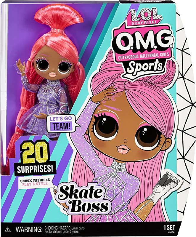 L.O.L. Surprise OMG Sports Doll Skate Boss