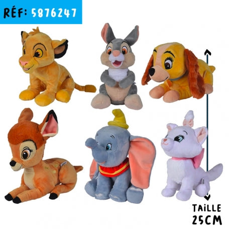 Disney Dierenvrienden Knuffel 25 cm - Assortiment