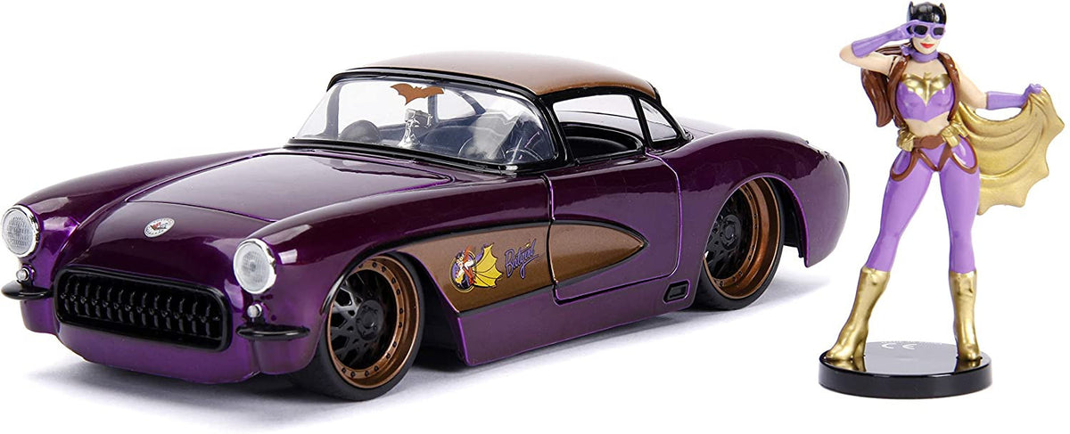 DC Comics Bombshells Batgirl 1957 Chevy Corvette