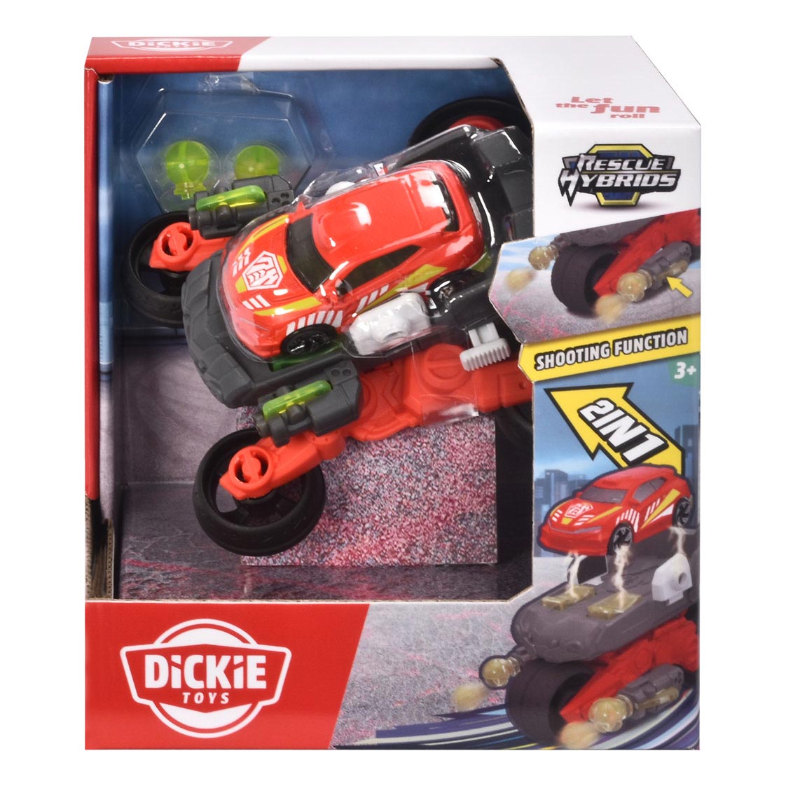 Dickie Toys Rescue Hybrids Drone Bike