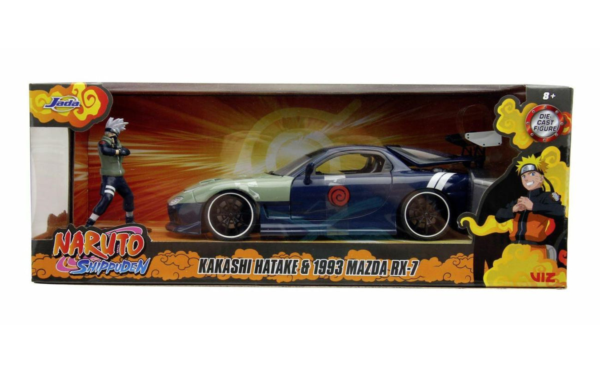 Naruto Kakashi Hatake 1993 Mazda RX-7 with Figure