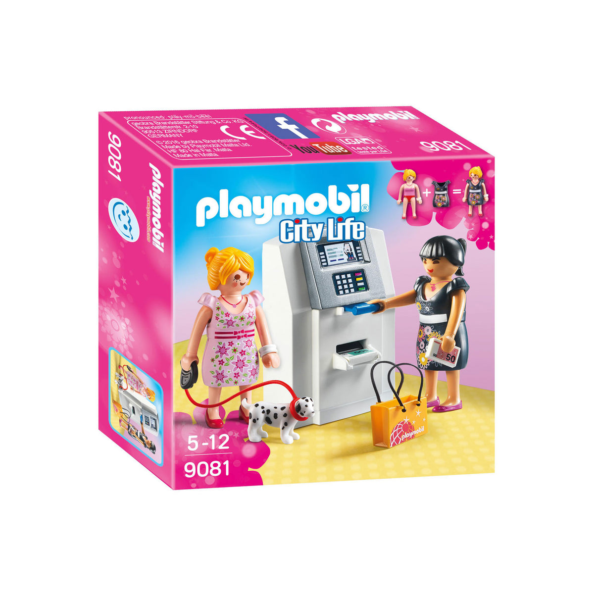Playmobil ATM with Functional Cash Serving Mechanism 9081