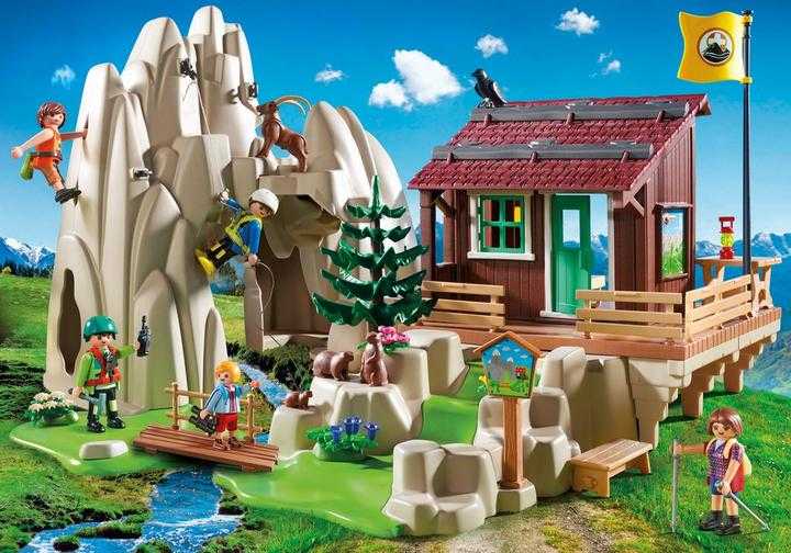 Playmobil Rock Climbers with Cabin 9126