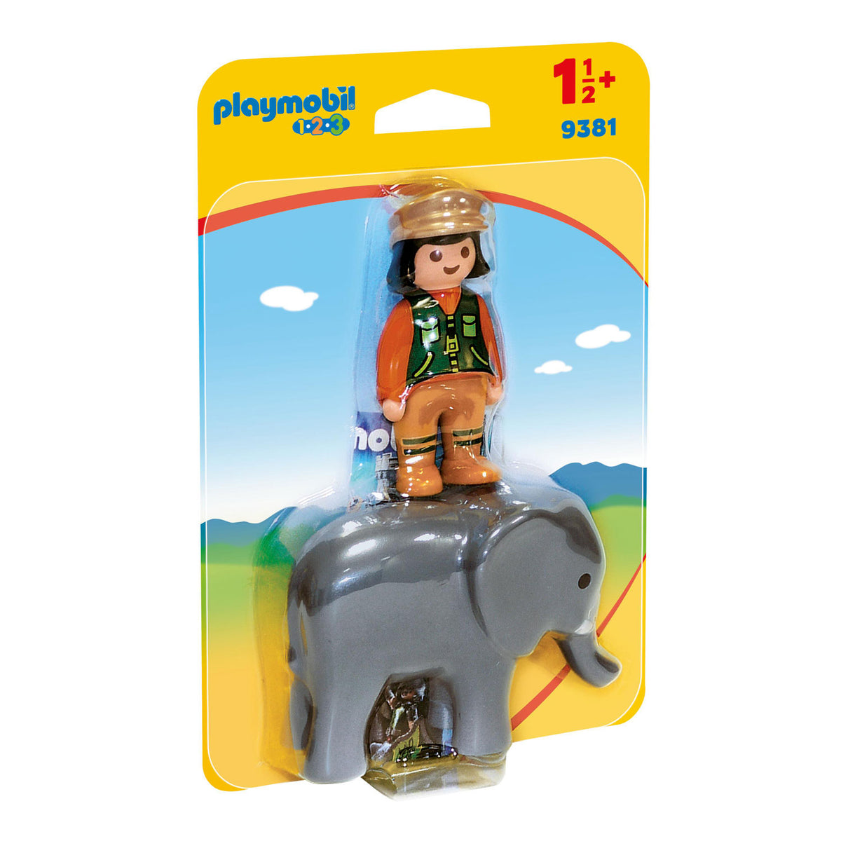 Playmobil Zookeeper with Elephant 9381