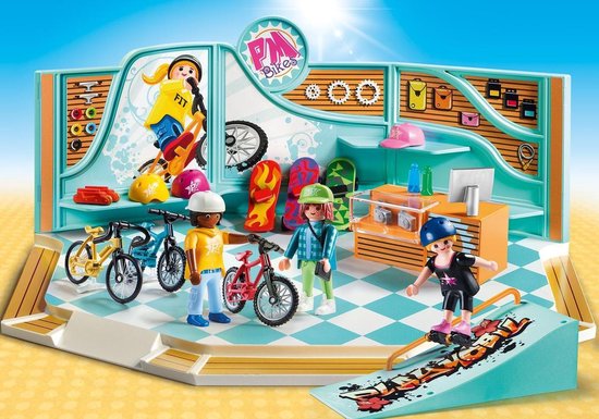 Playmobil Bike & Skate Shop 9402