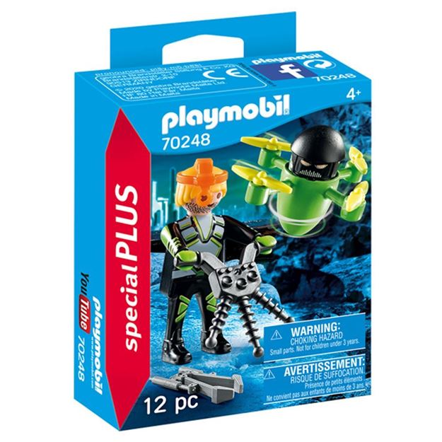 Playmobil Agent with Drone 70248