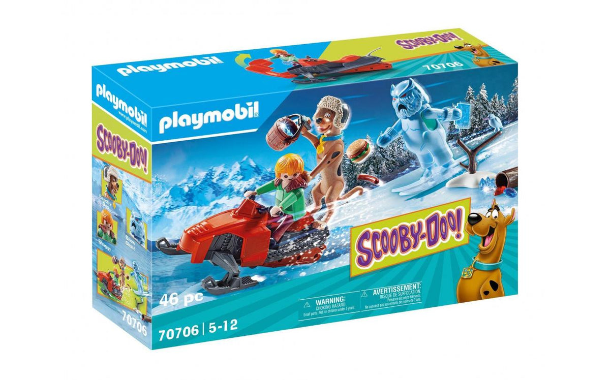 Playmobil Scooby-Doo! Adventure with Snow Ghost 70706