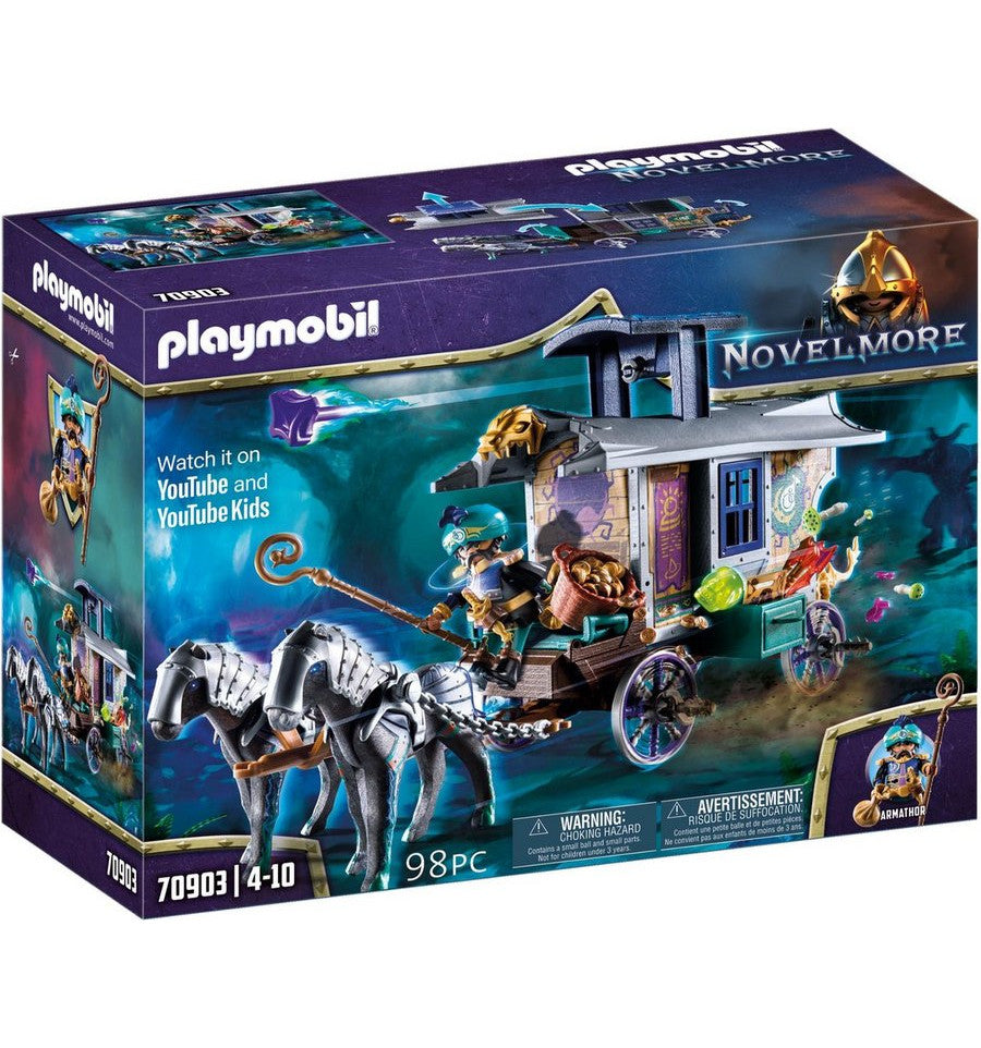 Playmobil Violet Vale Merchant Carriage 70903