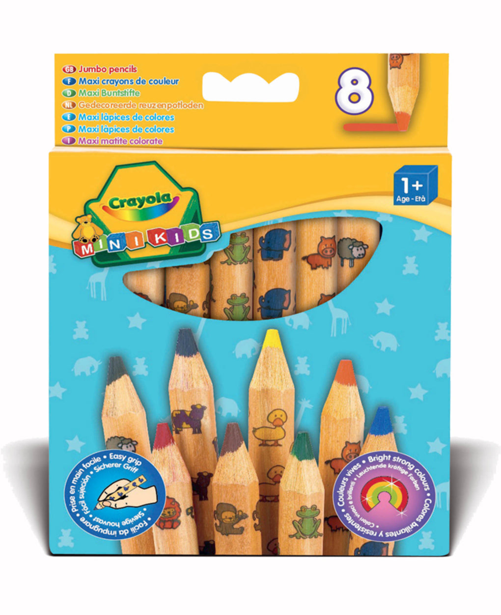 Crayola Jumbo Kleurpotloden 8 Stuks