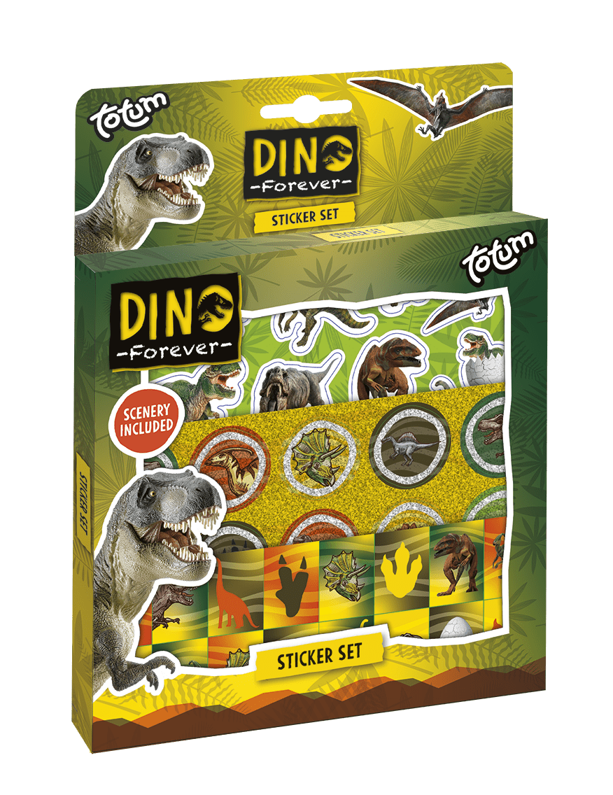 Totum Dino Forever Stickerset