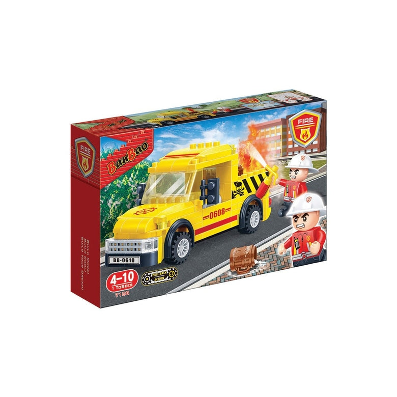 BanBao Fire 7108 Brandweer Reddingsvoertuig