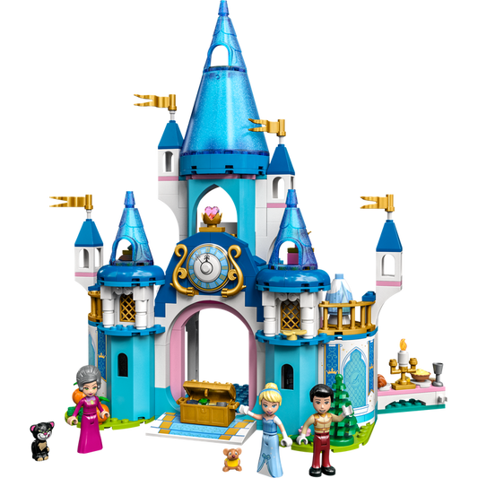 LEGO Le château de Cendrillon et du Prince Charmant 43206
