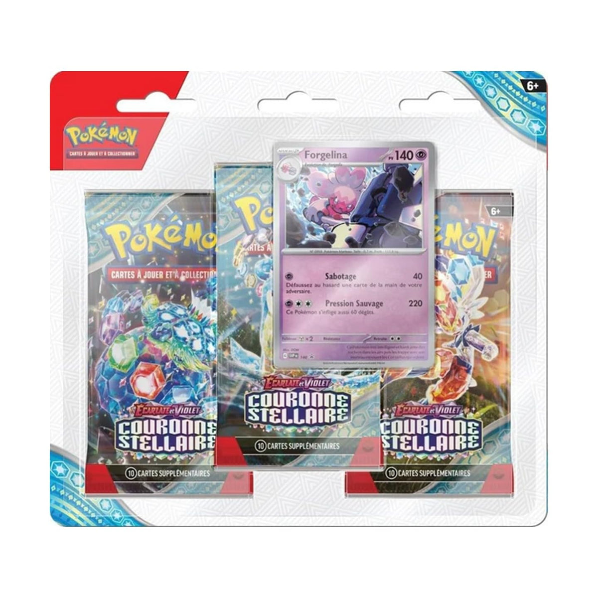 Pokémon TCG Stellar Crown 3-Booster Blister Latias / Tinkaton
