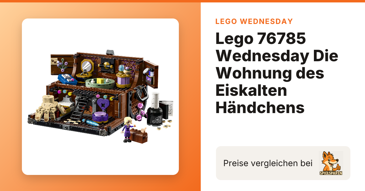 LEGO Wednesday 76785 Thing's Apartment