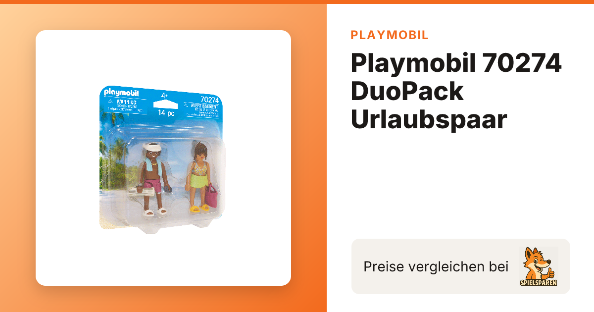 PLAYMOBIL 70274 Vakantiepaar