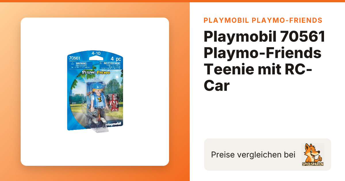PLAYMOBIL 70561 Tiener met RC-Auto