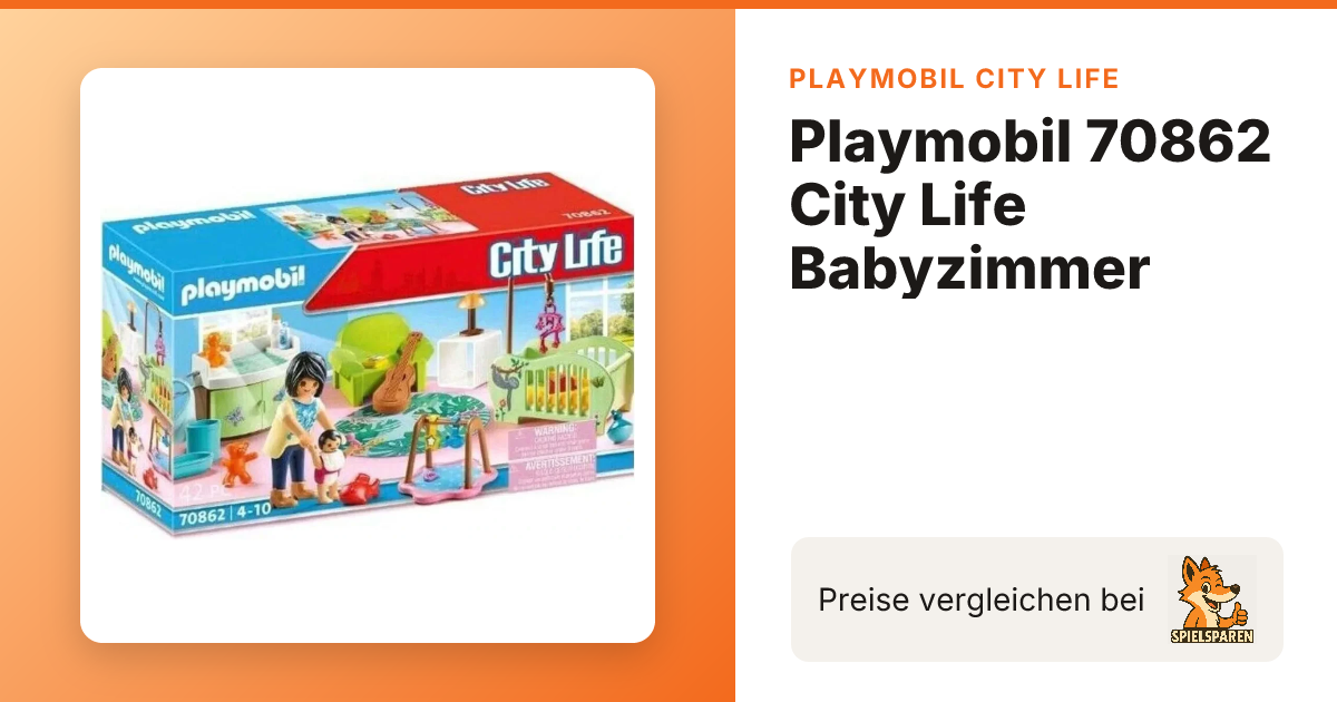 PLAYMOBIL 70862 Babykamer