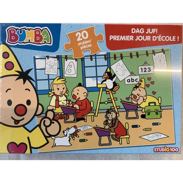 Bumba Puzzel Dag Juf - 20 Stukjes