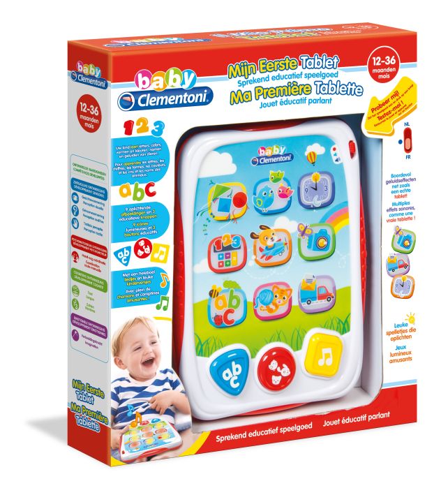 Clementoni Baby Mijn Eerste Tablet