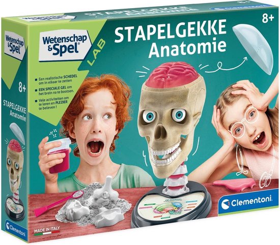 Clementoni Stapelgekke Anatomie