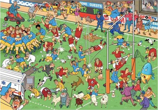 Goliath That's Life Puzzel Rugby - 1000 Stukjes