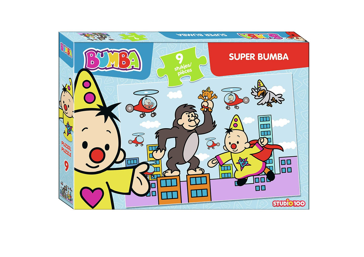 Bumba Puzzel Super Bumba - 9 Stukjes