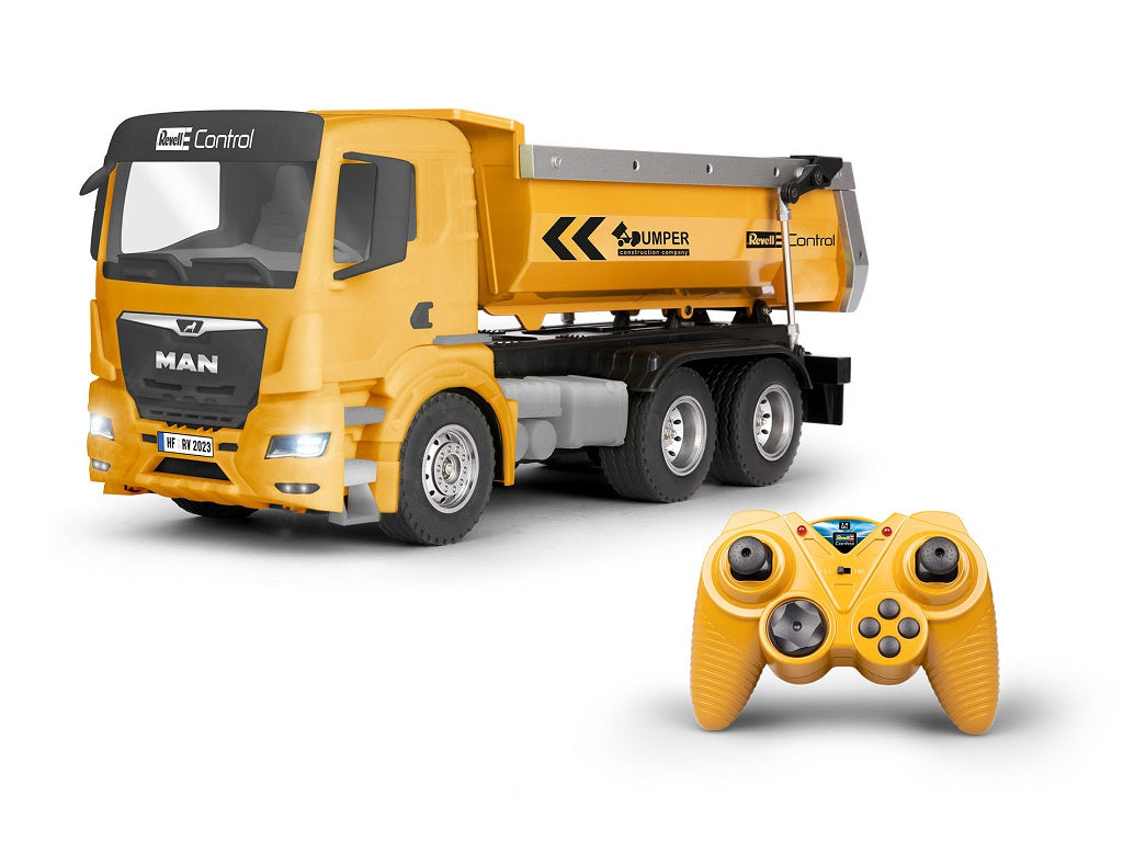 Revell Control RC MAN TGS 33.510 Dumper Truck 1:14