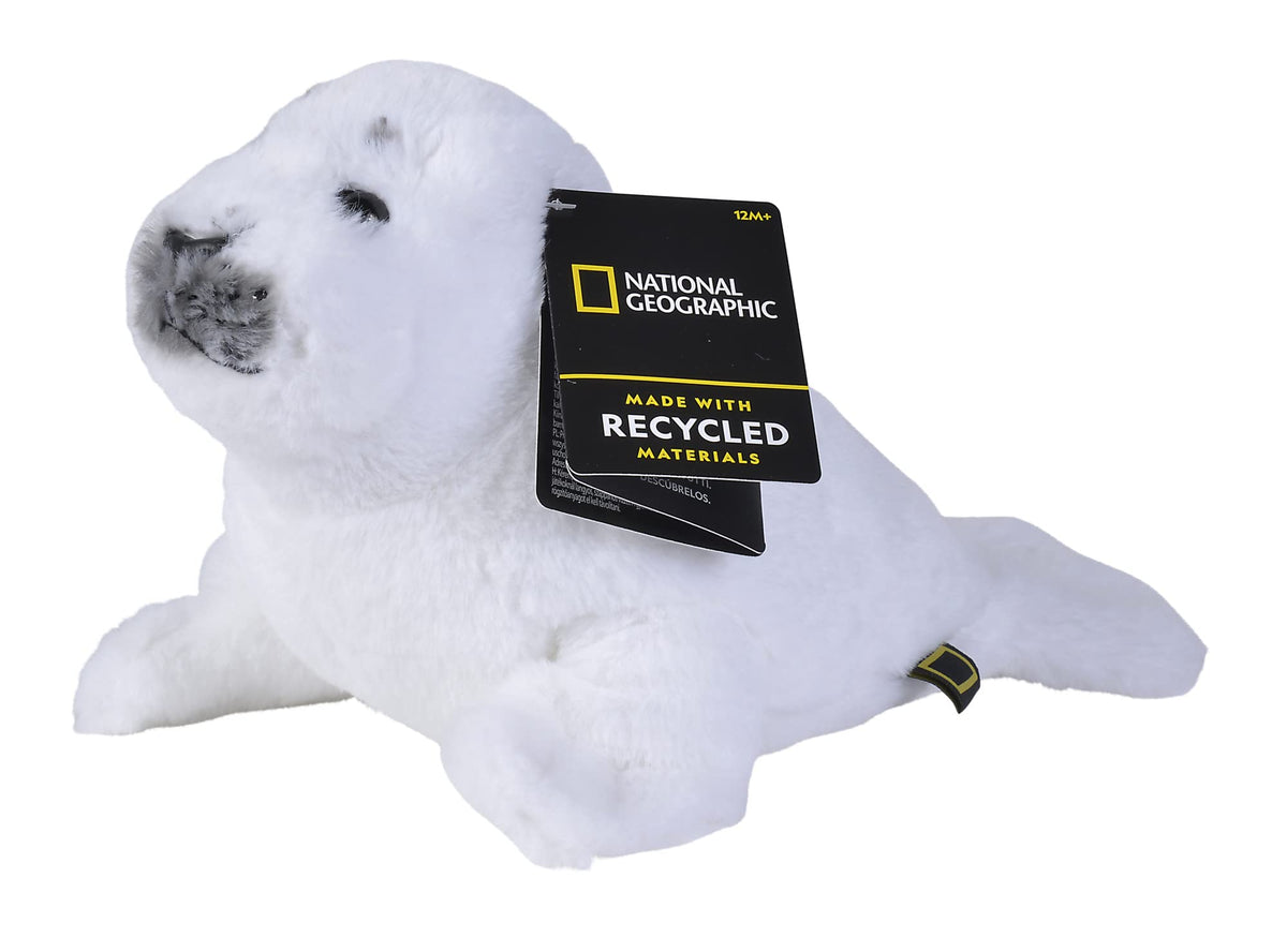 National Geographic Zeehond Knuffel 25 cm