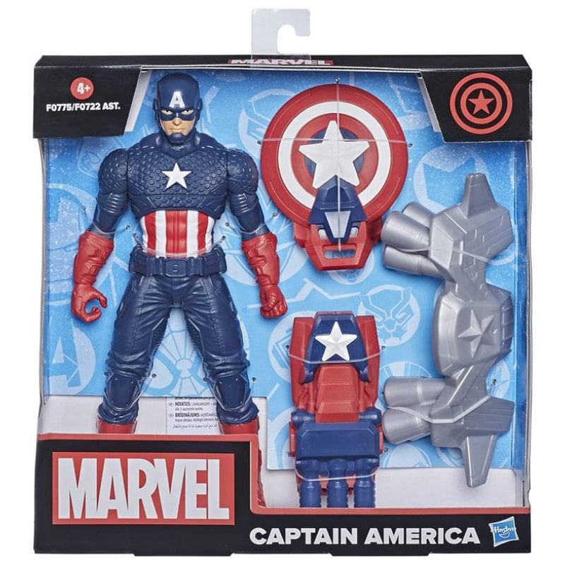 Marvel Captain America Action Figure with Gear - Hasbro