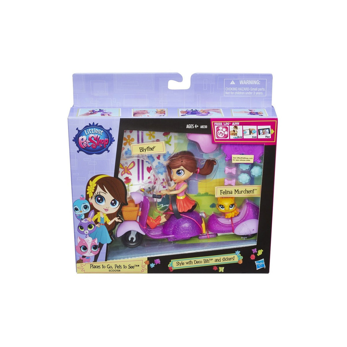 Littlest Pet Shop Blythe & Scooter Playset - Hasbro