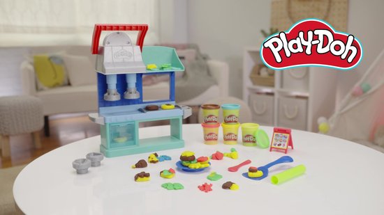 Play-Doh Kitchen Creations Busy Chef's Restaurant Speelset - Hasbro