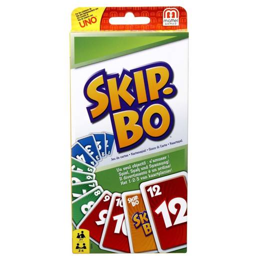 Skip-Bo Card Game - Mattel
