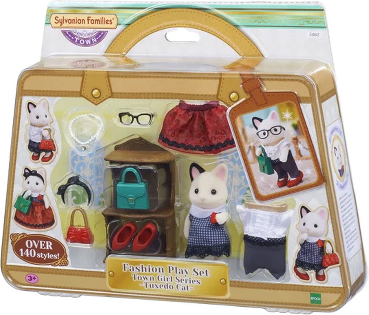 Epoch Fashion Play Set - Tuxedo Cat 5462