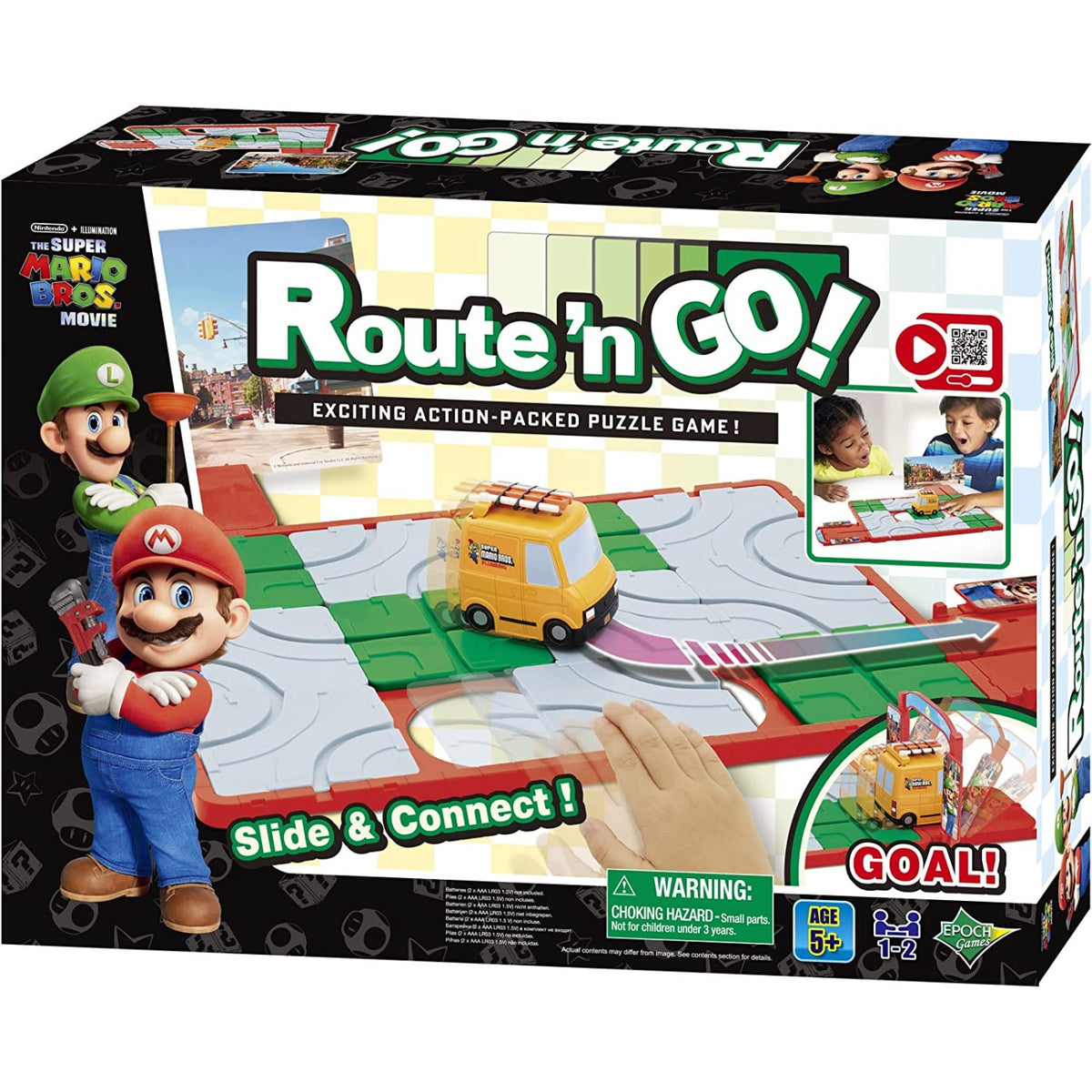 Epoch Super Mario Hover Shell Strike Game