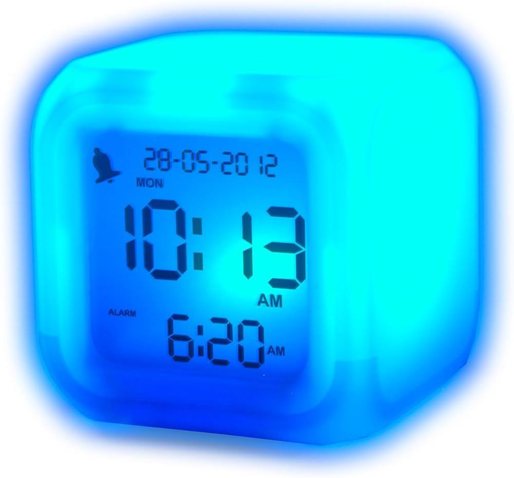 Aurora Touch Colour Changing Alarm Clock