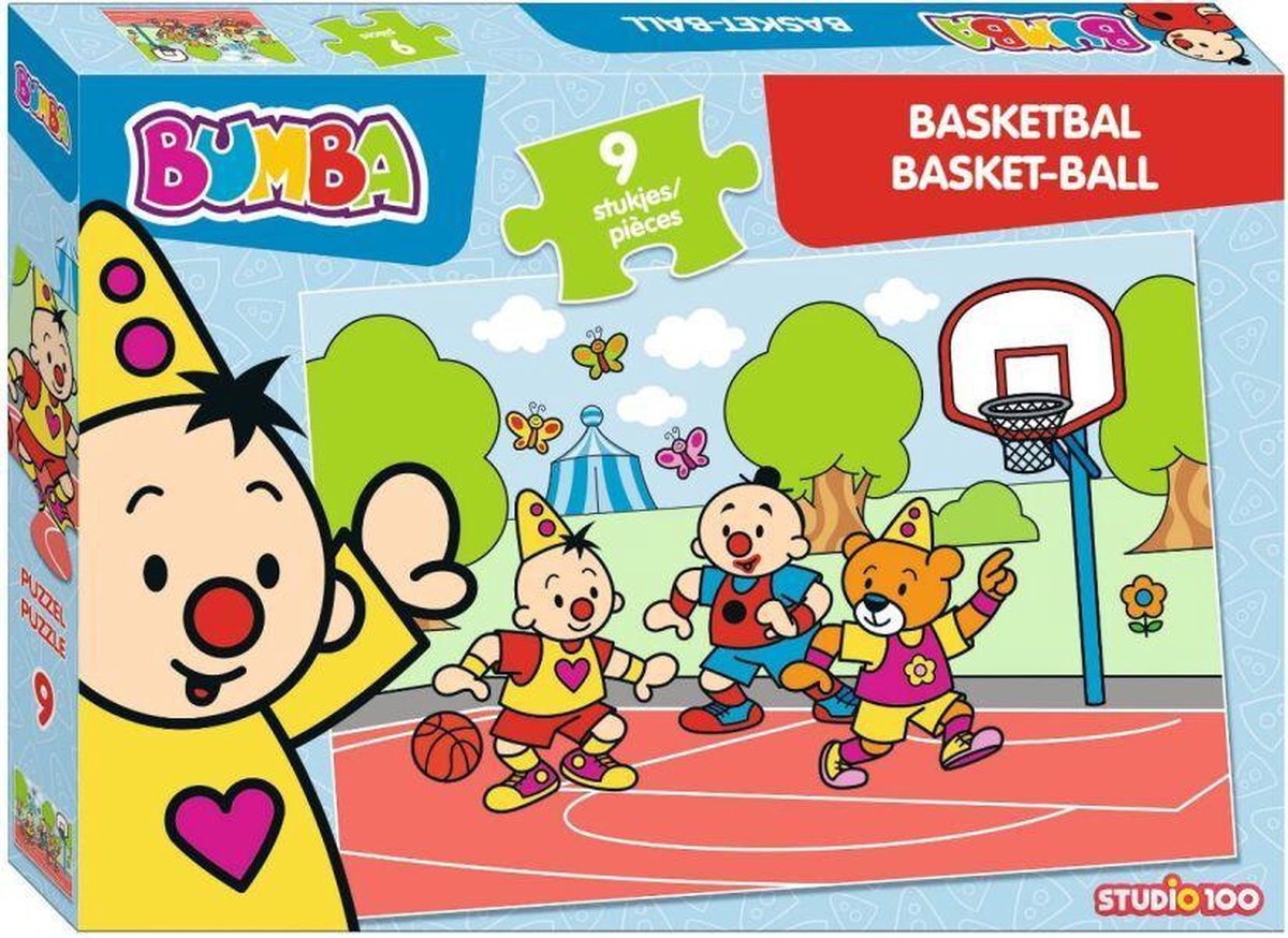 Bumba Puzzle - Basketball, 9 pcs.