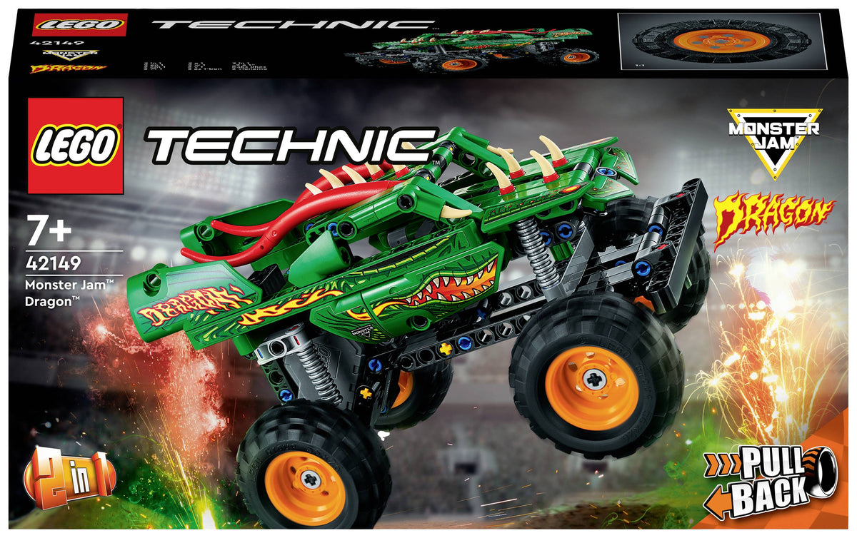 LEGO Technic Monster Jam Dragon 42149