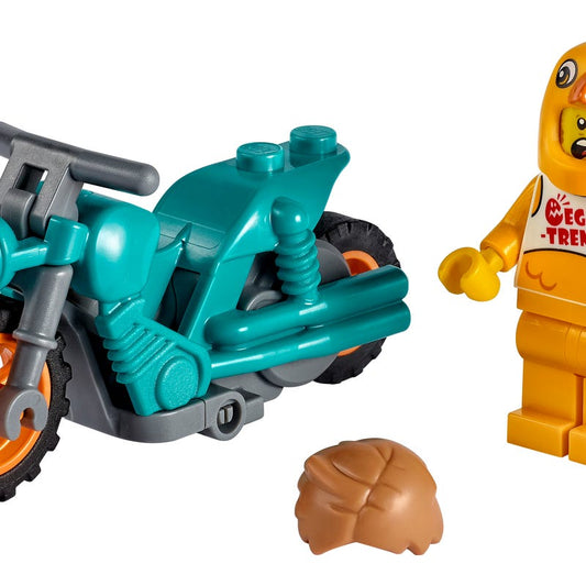 La moto cascadeuse LEGO Chicken 60310