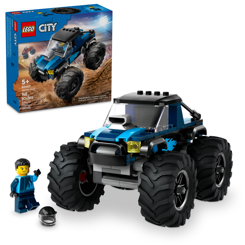 Le Monster Truck bleu LEGO 60402